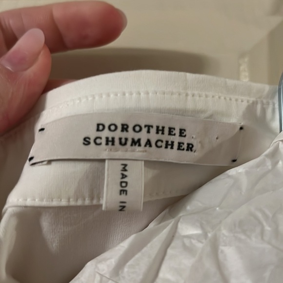 Dorothee Schumacher white cotton Blouse - Picture 6 of 6